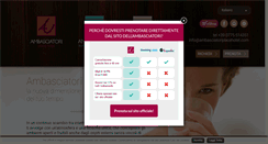 Desktop Screenshot of ambasciatoriplacehotel.com